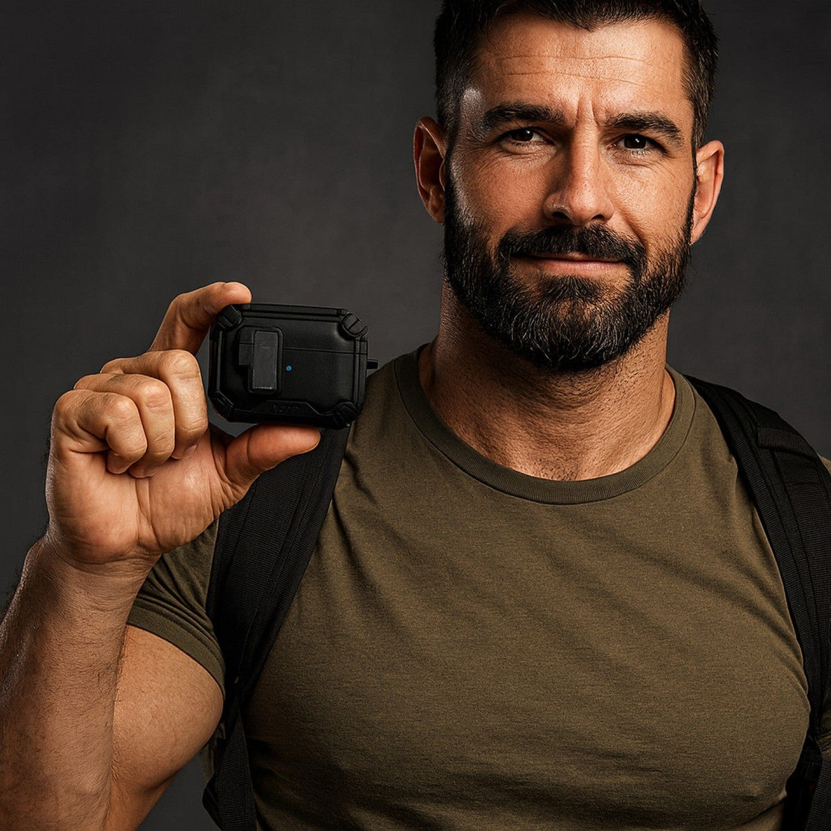 AirPods Pro 3 Case - MagSafe, Heavy-Duty, Carabiner, Secure Lock | Raider Series