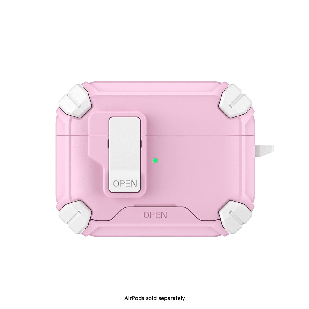 AirPods Pro 3 Case - MagSafe, Heavy-Duty, Carabiner, Secure Lock | Raider Series