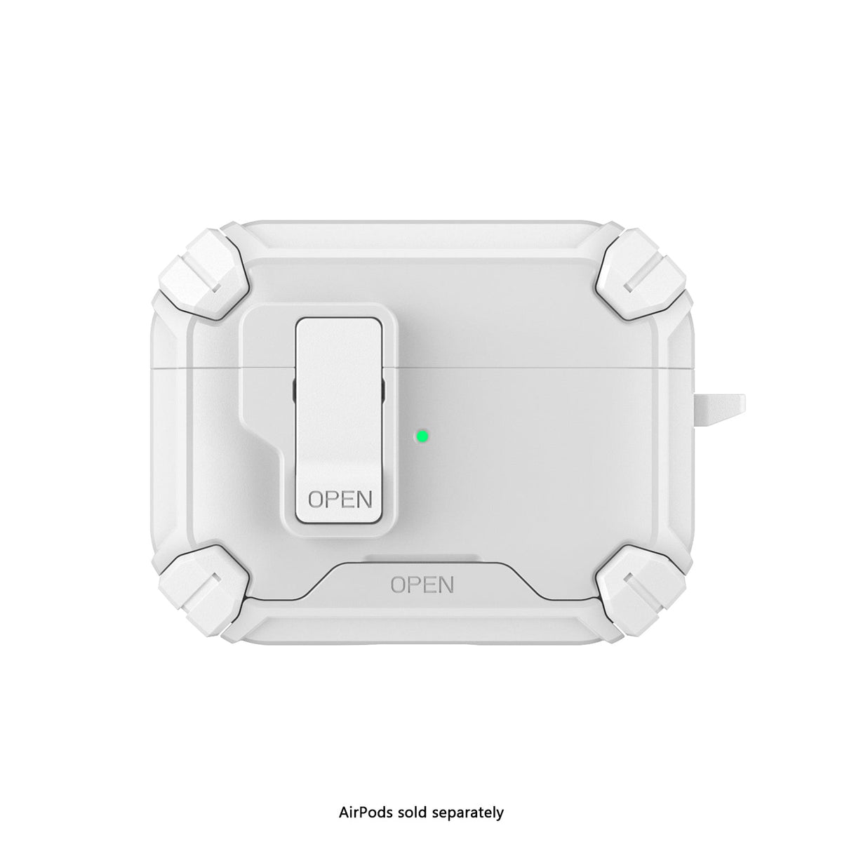 AirPods Pro 3 Case - MagSafe, Heavy-Duty, Carabiner, Secure Lock | Raider Series