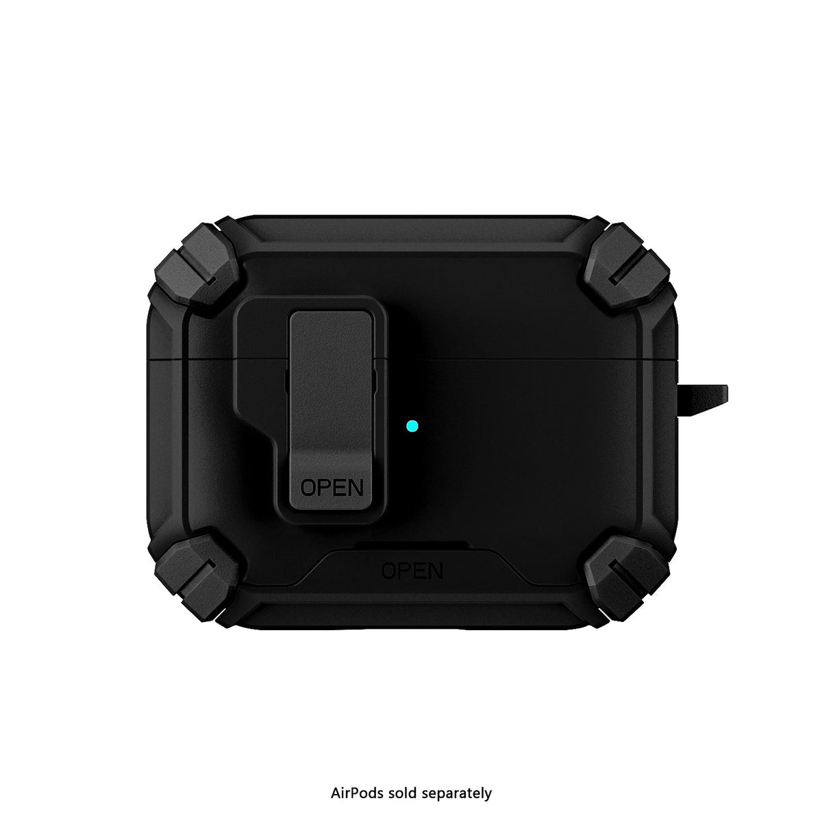 AirPods Pro 3 Case - MagSafe, Heavy-Duty, Carabiner, Secure Lock | Raider Series