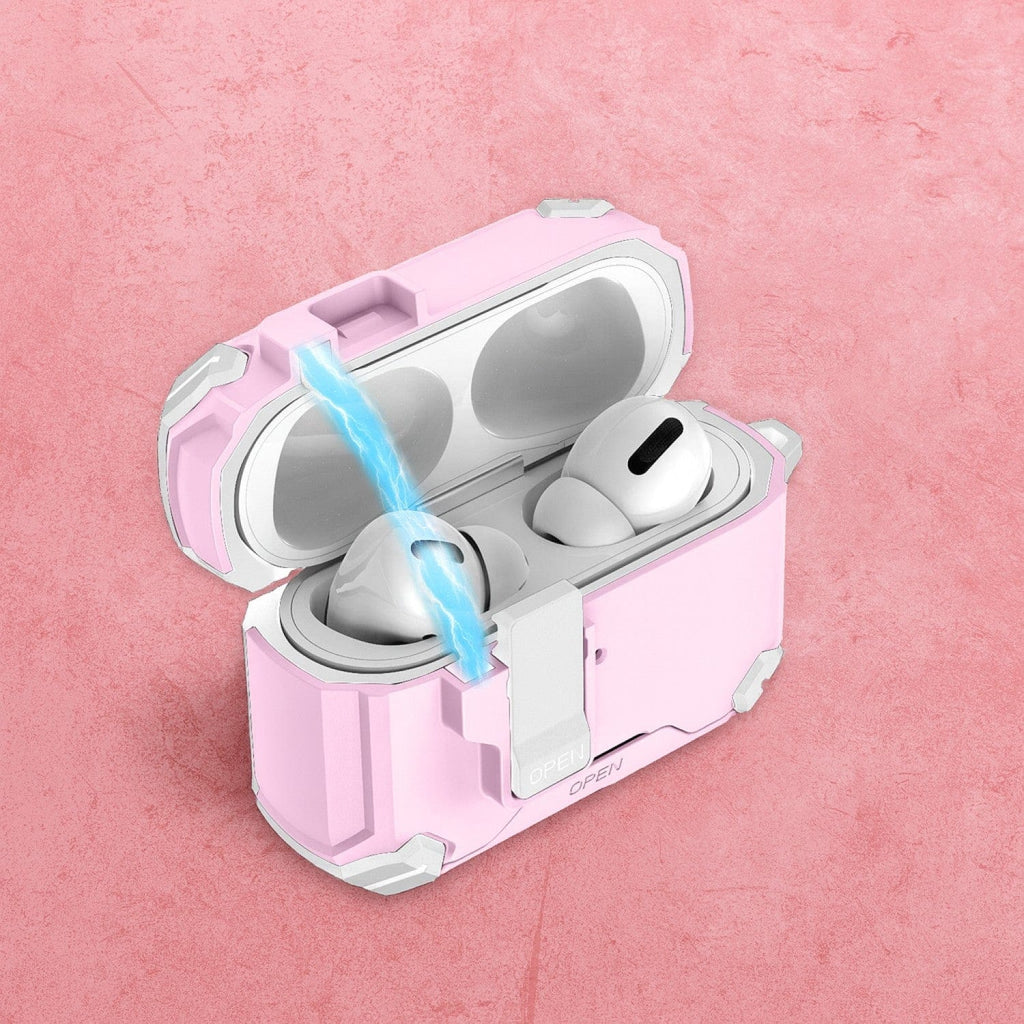 AirPods Pro 3 Case - MagSafe, Heavy-Duty, Carabiner, Secure Lock | Raider Series